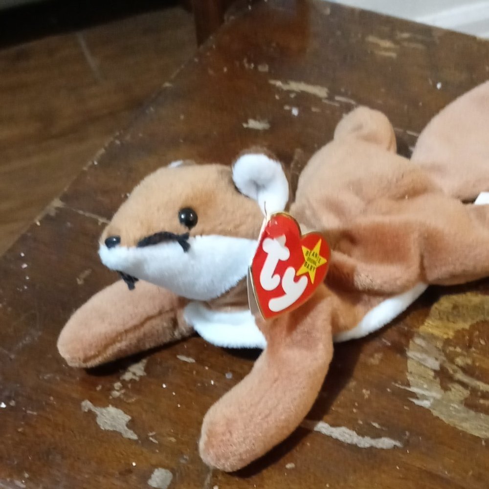 Sly (white belly) Ty Beanie Babies